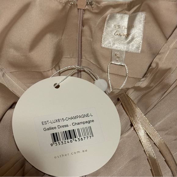 NWT Esther & Co. Luxe Galilee Dress - Picture 7 of 9